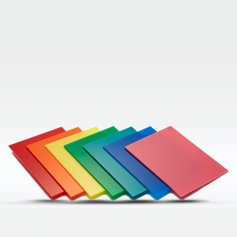 ألواح أكريلك متعددة الألوان والسماكات بمقاس 122×244 سم – سطح ناعم عالية للاستخدامات الدعائية والديكورية