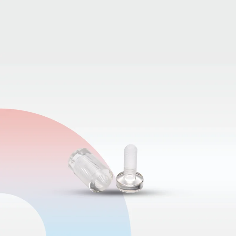 حامل ديكور اكريلك شفاف 30×19 mm