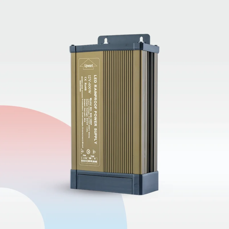 محول كهرباء Rainproof ضد الماء 12 فولت 50 امبير 600 وات/قطعة