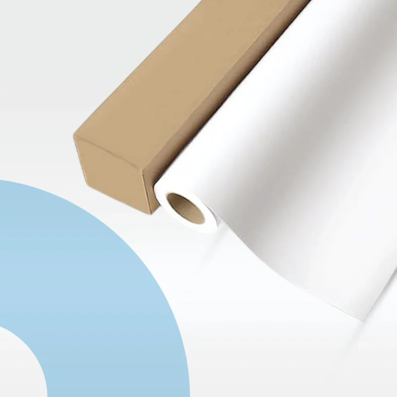 رول ورق طباعة استاند مقاوم للماء بطول 50 متر، يستخدم في إنتاج الإعلانات الخارجية واللافتات التجارية في اليمن